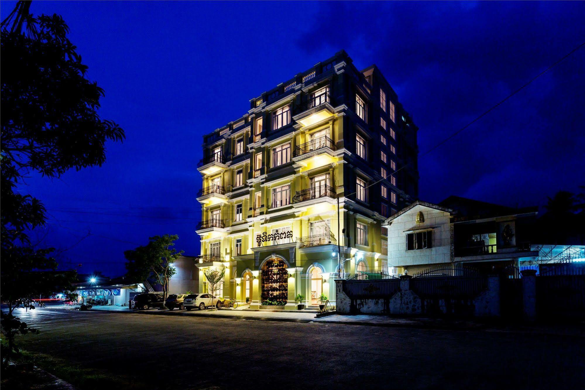 Boutique Kampot Hotel Exterior foto